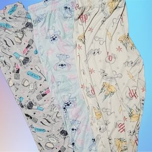 💀Womens Jogger Pajama Pants Lot Size Large💀